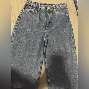 H&M Wide leg jeans, High rise. Size 16(Kids)